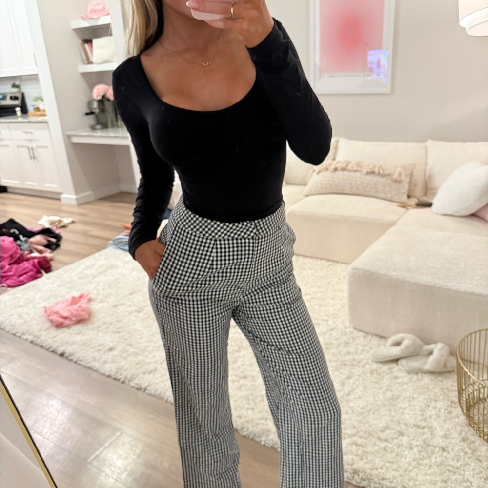 RIHOAS black checked pants